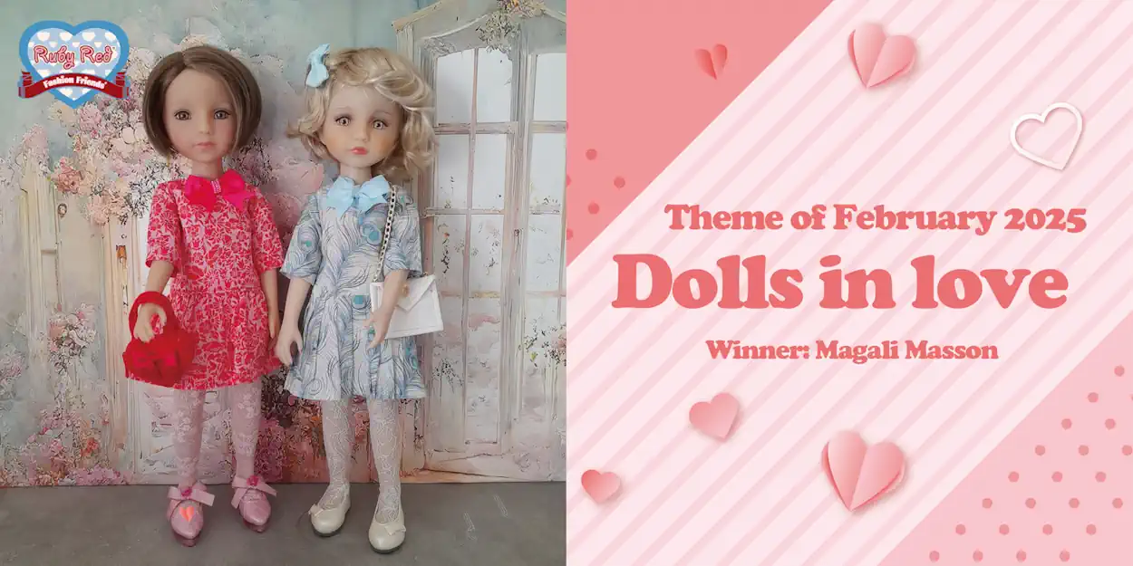 Ruby Red Fashion Friends Dolls - Photo of the month winner - Feb 2025